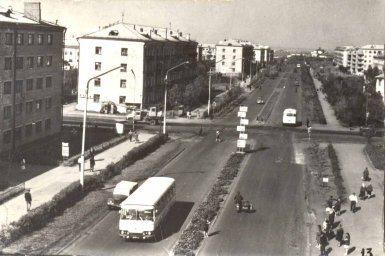 Перекрсток Интернациональной и Пушкина